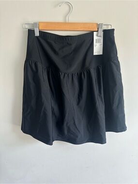 Patrizia Pepe Black A-Line Skater Skirt